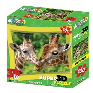 Obrázek z Puzzle 3D žirafa 100 dílků 23x31cm 